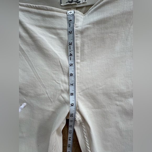 NWT Free People Penny Pull on Flare Jeans ~ White~ size 32 🤍 - Picture 15 of 15